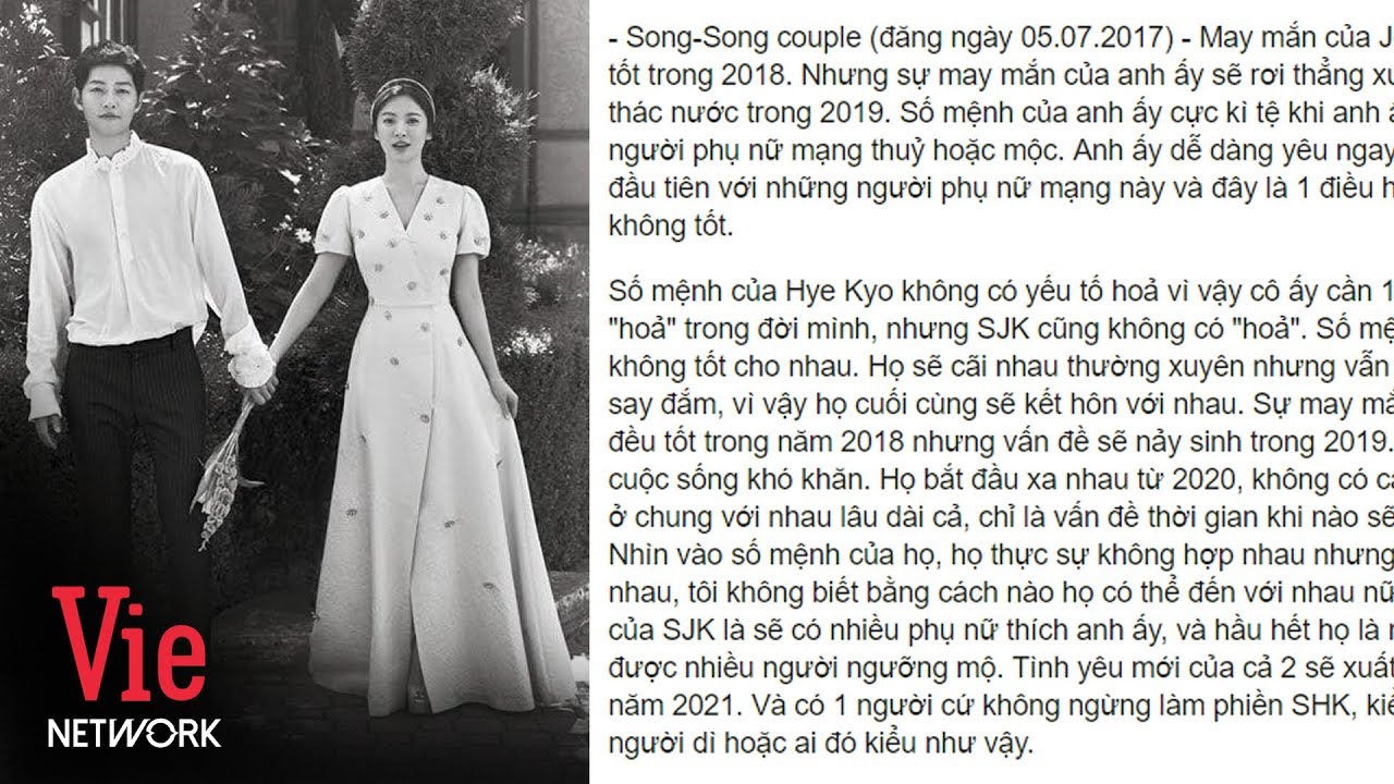 NÓNG – Cặp đôi đẹp nhất nhì Hàn Quốc Song Joong Ki-Song Hye Kyo chính thức đường ai nấy đi