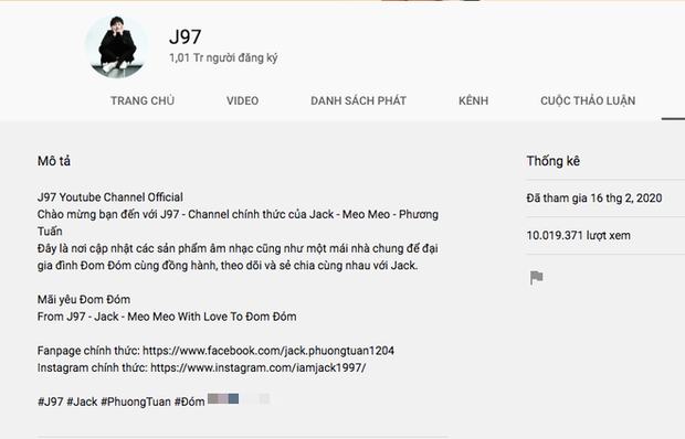 Jack đạt kỷ lục nút Vàng nhanh nhất Việt Nam chỉ trong 1 tuần, clip lộ 1/3 gương mặt cũng tóm hơn 7 triệu view..., sức mạnh fandom quả nhiên không đùa được! - Ảnh 7.