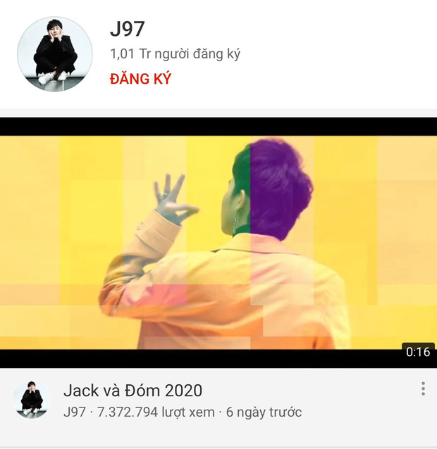 K-ICM nhận 1 triệu dislike MV mới thì kênh youtube của Jack cán mốc 1 triệu đăng ký: Hai thái cực đối lập ngày Sóng gió trở lại! - Ảnh 2.