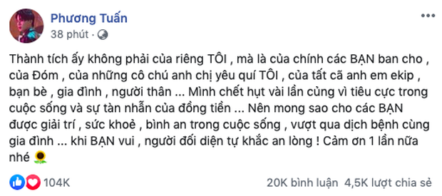 Jack vừa lấy lại Facebook đã rối rít cảm ơn fan, gây chú ý khi tiết lộ từng chết hụt vì tiêu cực và đồng tiền! - Ảnh 2.