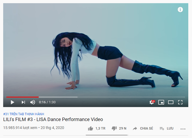 Đẳng cấp của Lisa (BLACKPINK) là đây: điệu nhảy siêu sexy đưa ca khúc Mushroom Chocolate lên top viral tại Việt Nam, thậm chí vượt luôn cả Jack? - Ảnh 4.