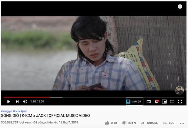 Jack và K-ICM phá đảo chính mình, trở thành những nghệ sĩ đầu tiên trong lịch sử Vpop sở hữu 2 MV đạt thành tích 300 triệu view! - Ảnh 2.
