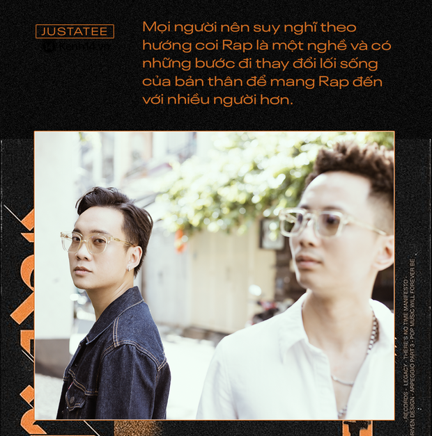 JustaTee - Rhymastic: Không khuyến khích rap diss ở Rap Việt, muốn nhìn vào sự cống hiến của thí sinh chứ không phải danh tiếng - Ảnh 13.