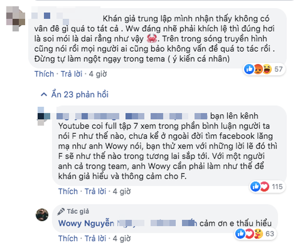 HLV Wowy kêu gọi cộng đồng mạng dừng bắt nạt học trò, đáp trả ý kiến anh phản ứng gay gắt với giám khảo Rap Việt - Ảnh 7.