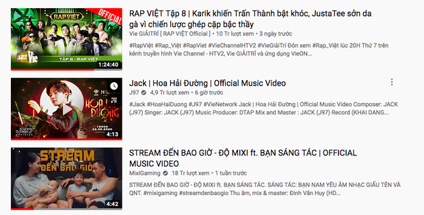 Lên sóng chưa lâu, Hoa Hải Đường của Jack đã debut #1 BXH Realtime HOT14, đạt gần 3 triệu view trên YouTube - Ảnh 6.