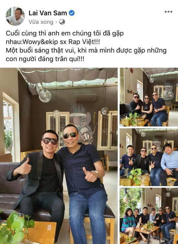 MC Lại Văn Sâm đăng hình cùng fan cuồng Wowy, lại còn được gợi ý rap name để đi thi Rap Việt - Ảnh 3.
