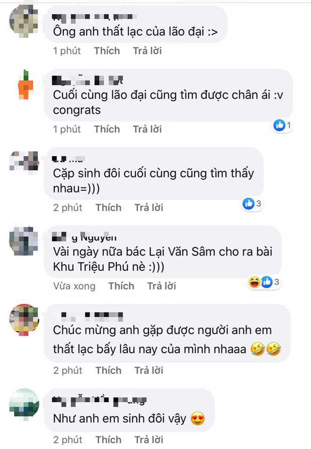 Mừng rớt nước mắt, Wowy cuối cùng đã có ảnh chung với “anh em thất lạc” Lại Văn Sâm rồi! - Ảnh 4.