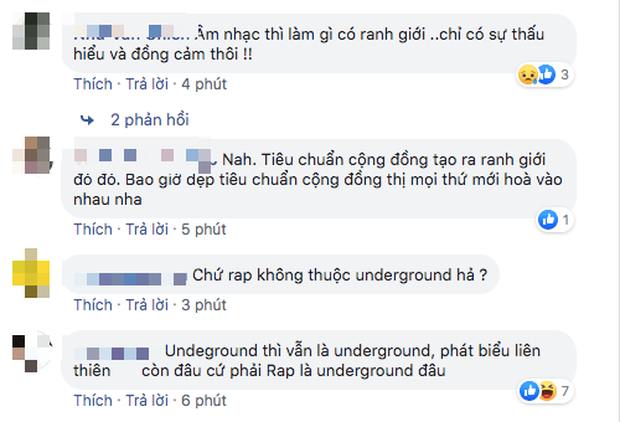 Nổ ra tranh cãi kịch liệt sau phát biểu của Trấn Thành: Rap Việt xoá nhoà ranh giới Underground và nhạc chính thống - Ảnh 6.