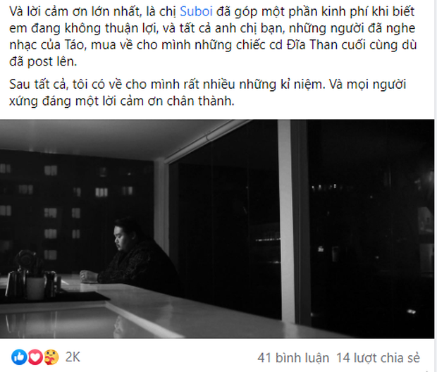 Suboi ủng hộ kinh phí làm MV cho nam nghệ sĩ Underground kì cựu trong giới, chẳng ai hay cho đến khi chính chủ gửi lời cảm ơn! - Ảnh 3.