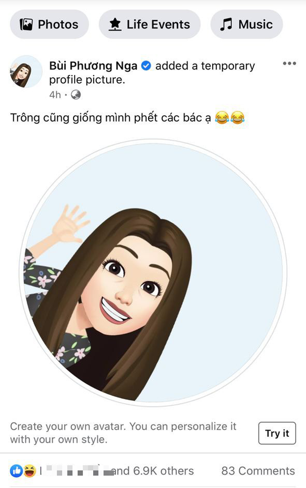 Từ diễn viên, ca sỹ đến thí sinh Rap Việt đều đua nhau... bắt trend avatar emoji đang hot rần rần trên Facebook - Ảnh 4.