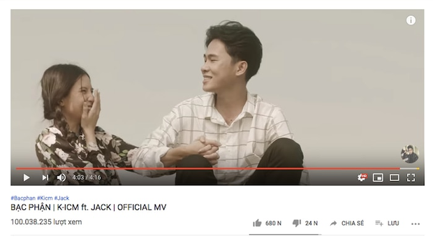 10 MV Vpop cán mốc 100 triệu view nhanh nhất: Sơn Tùng M-TP, Jack và K-ICM chiếm sóng, 2 cái tên không ai ngờ tới lại lọt top! - Ảnh 9.