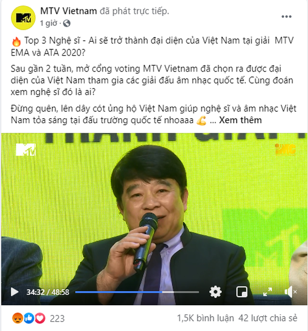 Binz bất ngờ được tuyên bố cùng Jack đại diện Việt Nam góp mặt vào đề cử ATA 2020, fan Jack bức xúc vì MTV Việt Nam nhập nhằng - Ảnh 3.