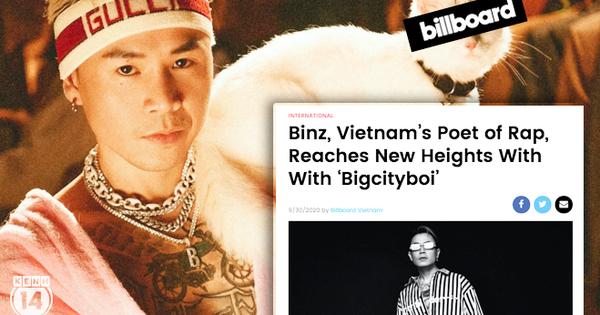Binz bất ngờ lên tạp chí Billboard Mỹ, còn được ưu ái gọi bằng danh xưng “Nhà thơ Rap của Việt Nam”