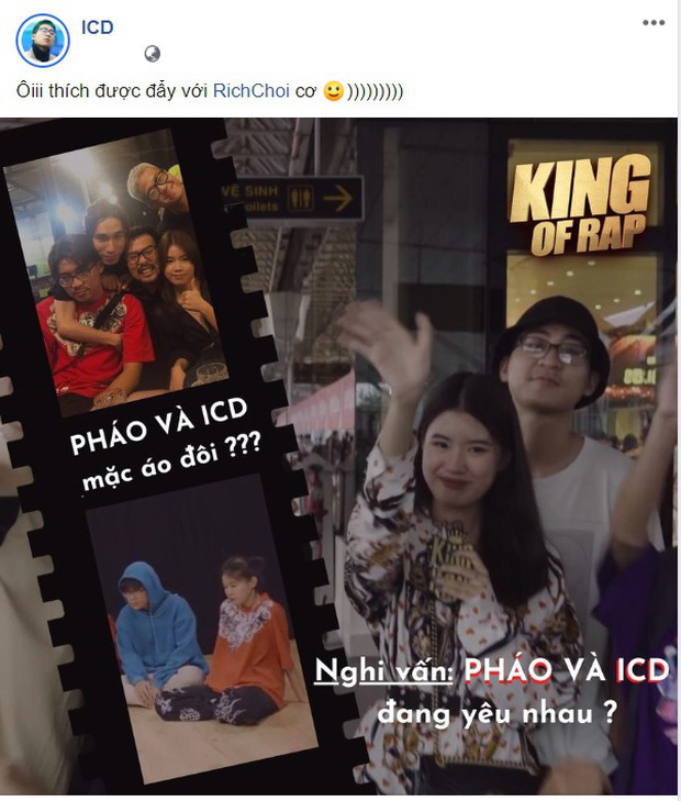 Không phải ICD, nhân vật mà Pháo (King Of Rap) đang hẹn hò là Tez - thí sinh Rap Việt? - Ảnh 3.