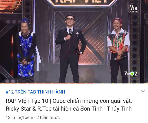 Rap Việt soán ngôi chính mình để giành top 1 trending YouTube trong chưa đầy 1 ngày - Ảnh 4.