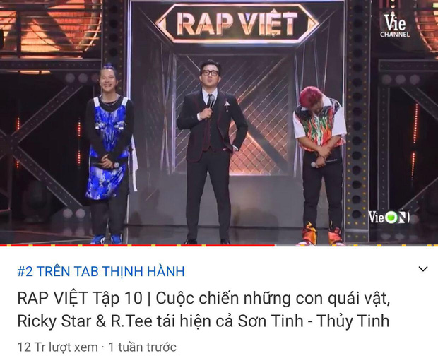 Rap Việt: Tập 11 chỉ mất nửa ngày để lên đầu bảng, có tận 4 tập xuất hiện trên top trending! - Ảnh 3.