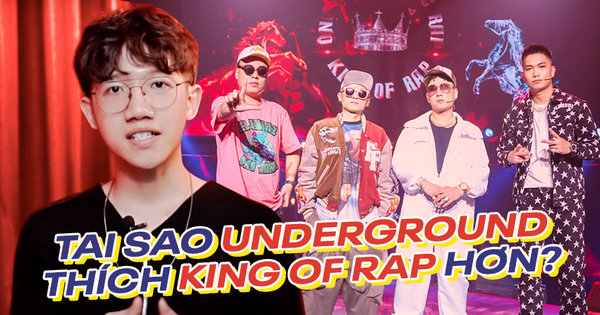 Rap Việt thắng thế về truyền thông nhưng giới Underground lại đánh giá cao King Of Rap hơn?