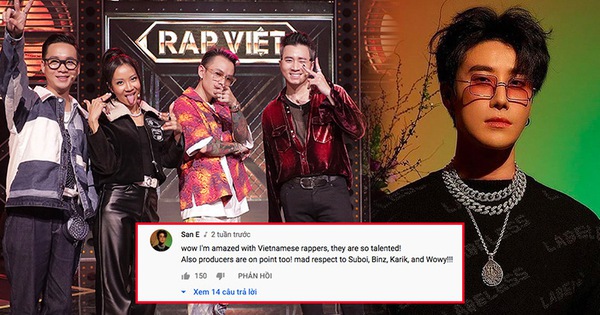 Rapper San E – producer Show Me The Money bình luận dưới tập 1 Rap Việt, dành sự tôn trọng đến dàn HLV và khen rapper Việt Nam quá tài năng!