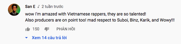 Rapper San E - producer Show Me The Money bình luận dưới tập 1 Rap Việt, dành sự tôn trọng đến dàn HLV và khen rapper Việt Nam quá tài năng! - Ảnh 2.