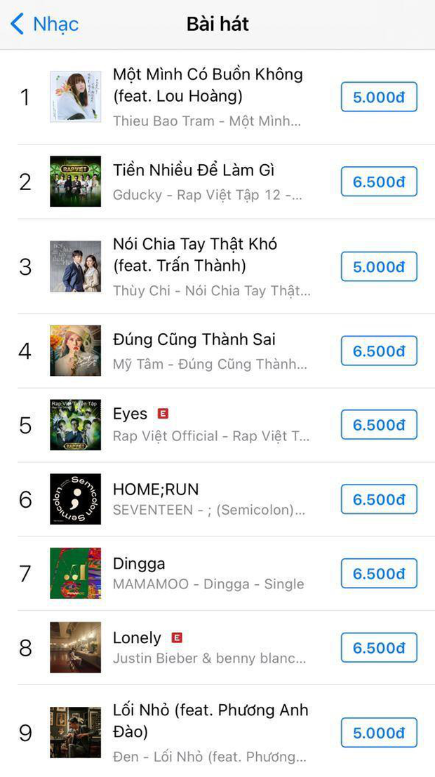 Sau màn trình diễn gây bão tại Rap Việt, Tiền Nhiều Để Làm Gì của GDucky leo thẳng #2 Apple Music, lọt top 50 ca khúc viral nhất Việt Nam - Ảnh 3.