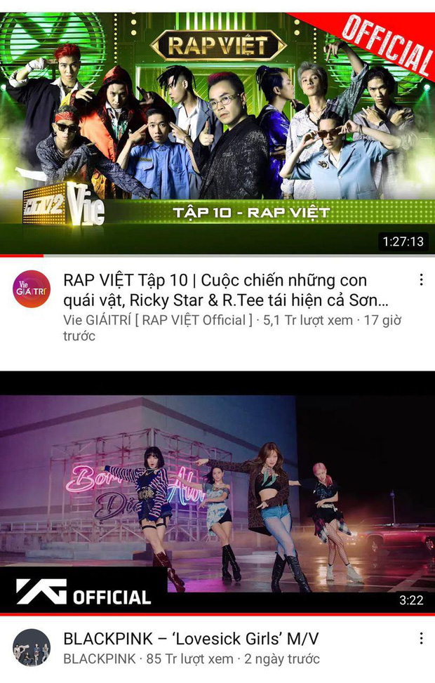 Team Binz bất ngờ vượt mặt BLACKPINK trên top trending YouTube sau chưa đầy 1 ngày lên sóng - Ảnh 3.