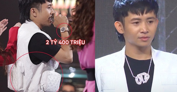 Diện set đồ gần 3 tỷ rưỡi thi Rap Việt, netizen thắc mắc vì sao Ricky Star chưa tự mua máy nước nóng?