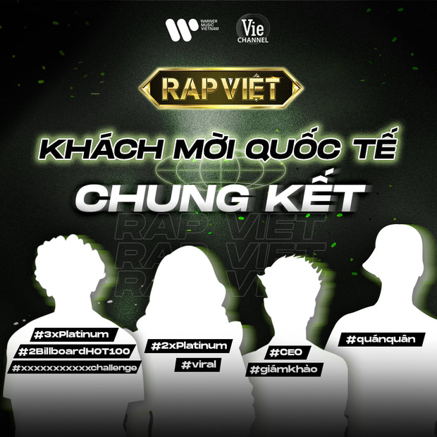 HOT: Chung kết Rap Việt sẽ có 4 nghệ sĩ quốc tế xuất hiện, fan đoán chắc cú San E - Basick của Hàn Quốc, 2 người còn lại là ai? - Ảnh 1.