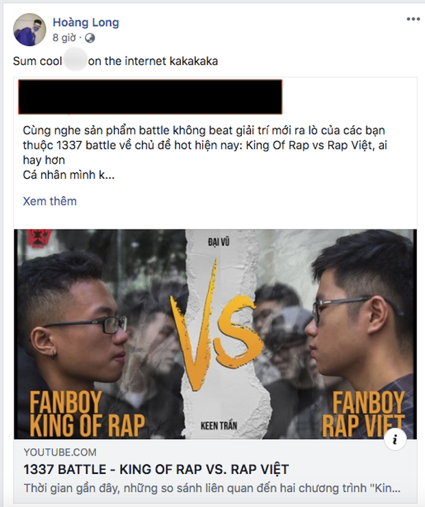 Trước thềm Chung kết, MCK share clip battle rap so sánh Rap Việt và King Of Rap khiến Ricky Star cũng phải lên tiếng - Ảnh 3.