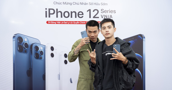 Wowy dẫn Lăng LD đi mua iPhone 12 Pro Max ngay ngày đầu mở bán: “Thầy nhà người ta” chưa bao giờ làm mình thất vọng