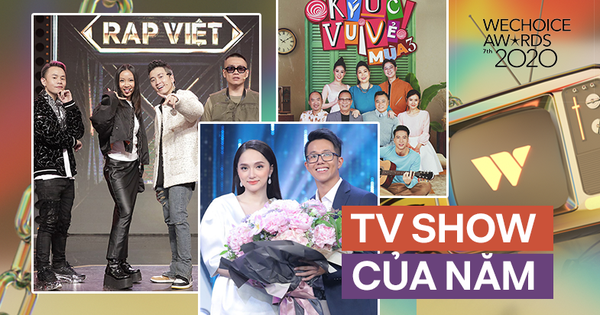 Rap Việt dẫn đầu đề cử TV Show Của Năm tại WeChoice với số phiếu áp đảo, Ký Ức Vui Vẻ bất ngờ vươn lên hạng 2