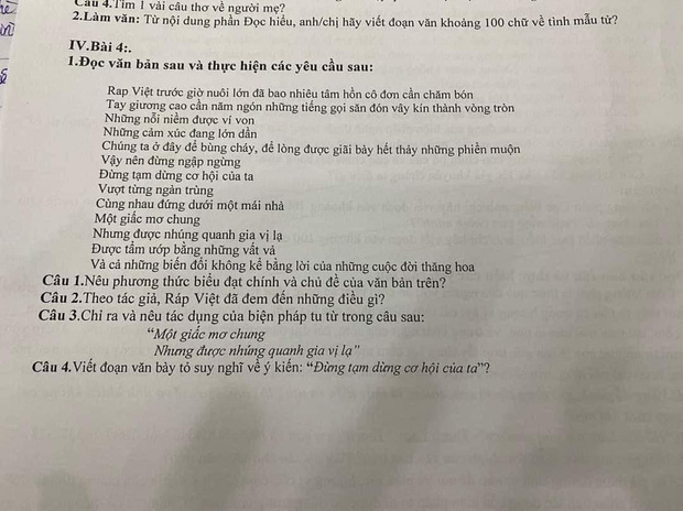 Rhymastic khoe verse rap trong ca khúc chủ đề Rap Việt vào đề Văn nhưng đã được netizen tiên tri từ 4 tháng trước?  - Ảnh 2.