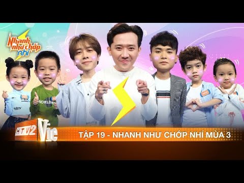 #19 Rap Việt chưa hạ nhiệt, Trấn Thành lấn sân beatbox cùng Nicky Monstar|NHANH NHƯ CHỚP NHÍ – MÙA 3