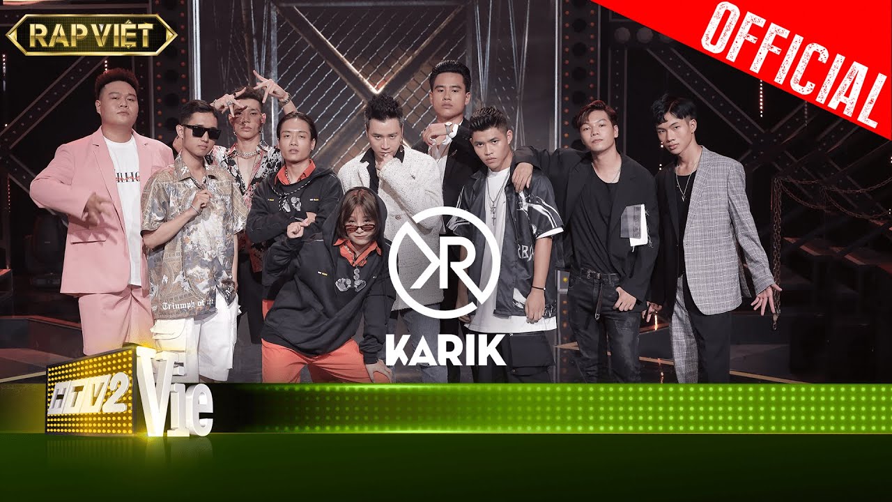 Bắn rap cực đỉnh, team nhà Karik thể hiện đẳng cấp với loạt lyric siêu hay ho |RAP VIỆT [MV Lyrics]
