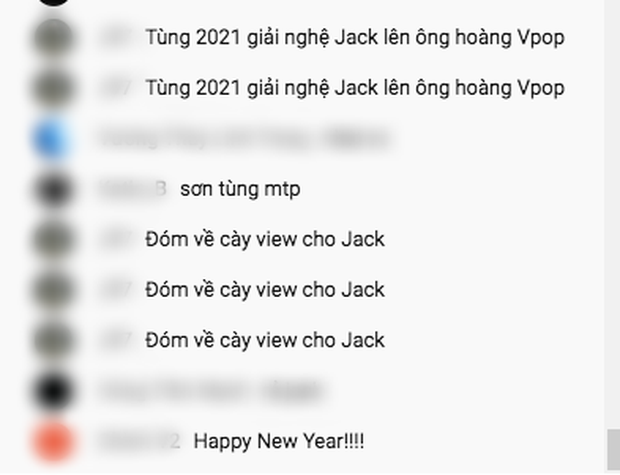 Tràn ngập bình luận của fan Jack trong lúc Sơn Tùng M-TP đang diễn livestream, tranh cãi qua lại vị trí ông hoàng Vpop? - Ảnh 2.