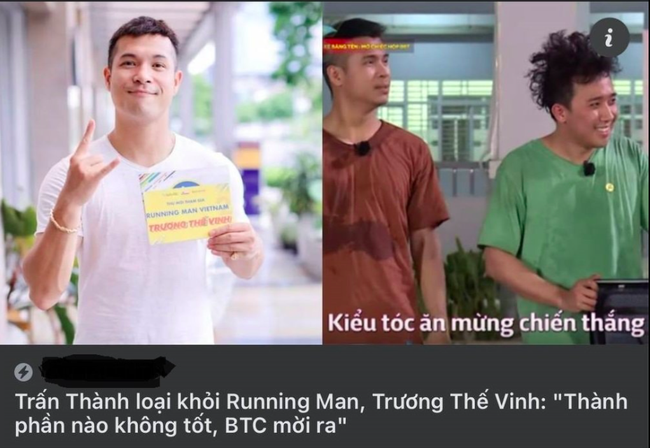 Running Man Vietnam: Bị vu oan nói Trấn Thành là “thành phần không tốt”, Trương Thế Vinh đáp trả cực gắt