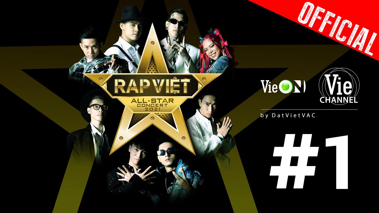 Live Concert Rap Việt All-Star 2021 – Phần 1/2