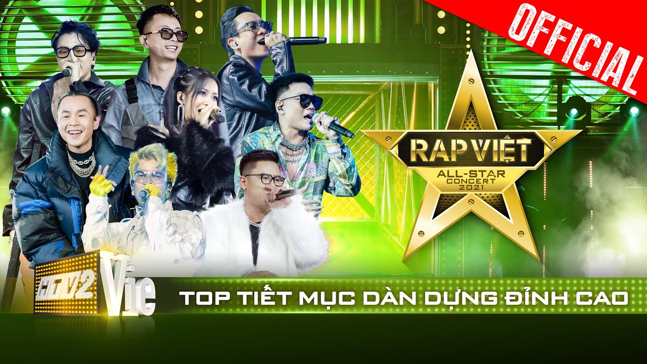 Live concert: Choáng với loạt tiết mục dàn dựng công phu bậc nhất | Rap Việt All-Star 2021