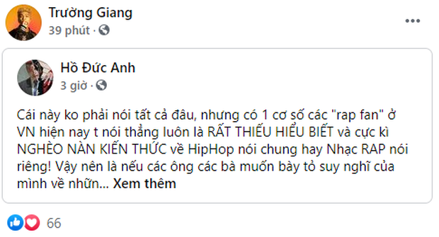 Biến gì đây: loạt thí sinh Rap Việt MCK, Gonzo,... đồng loạt chia sẻ 1 bài viết chỉ trích rap fan hiện nay thiếu hiểu biết, nghèo nàn kiến thức? - Ảnh 3.