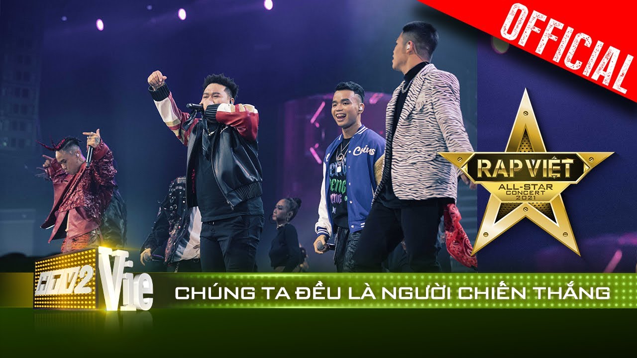 VieMusic | Live concert: Chúng Ta Đều Là Người Chiến Thắng – Bộ 6 Cypher | Rap Việt All-Star 2021