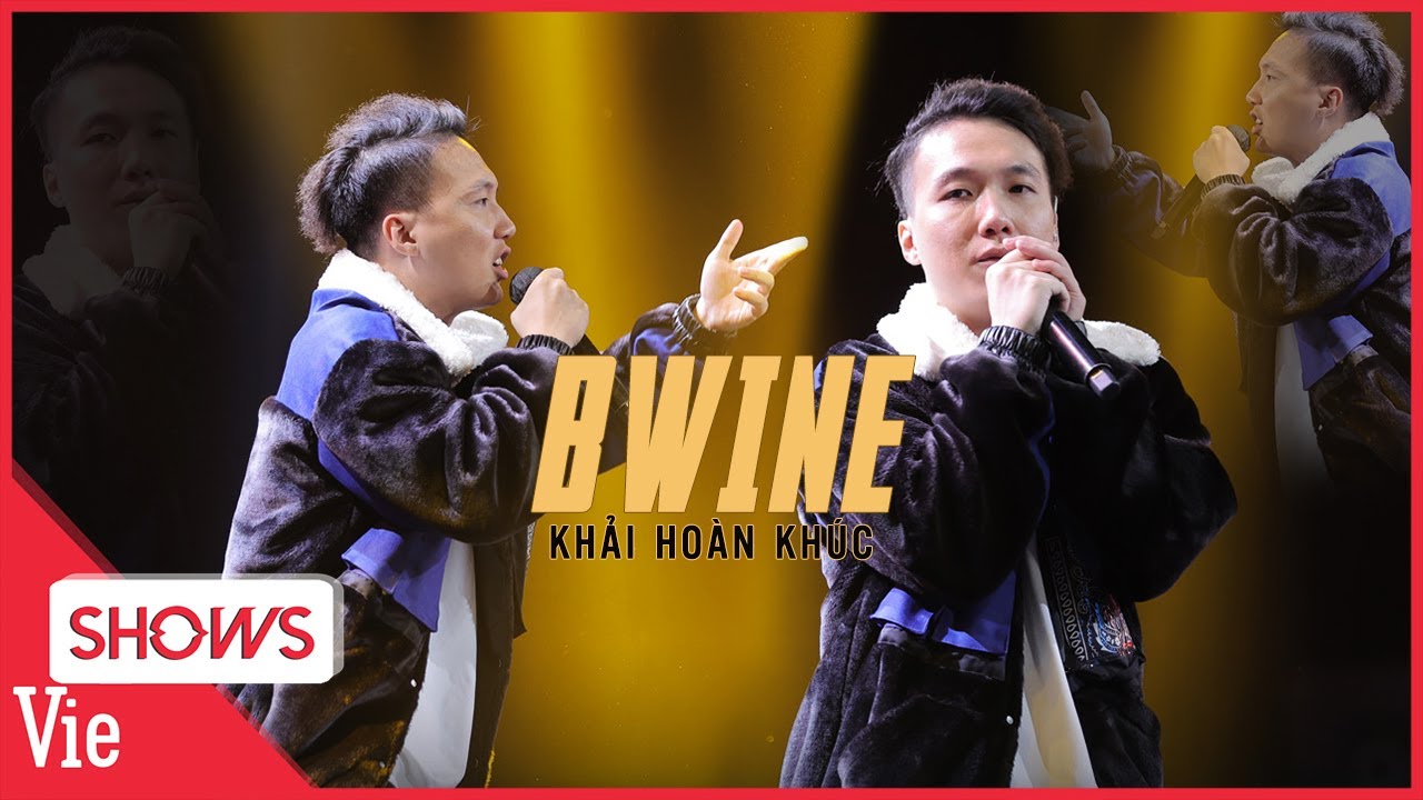 BWINE storytelling với Khải Hoàn Khúc, flow tinh vi đậm chất điện ảnh |Rap Việt Live Stage