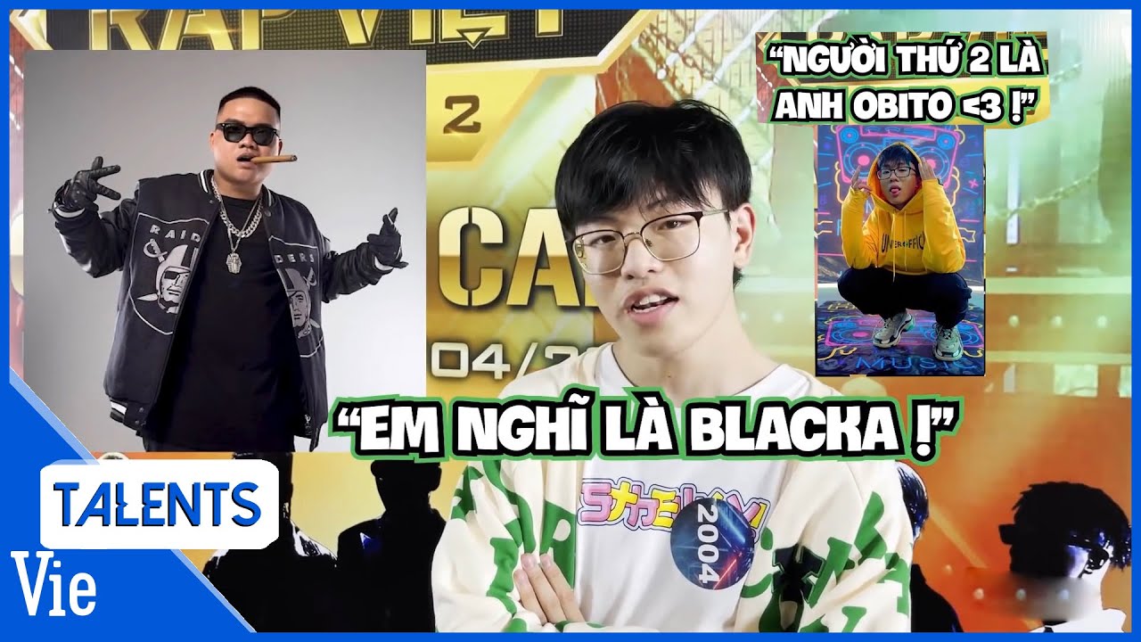 Gừng nghĩ Blacka chính là đối thủ đáng gờm nhất Rap Việt Mùa 2, mong Obito trở thành đồng đội