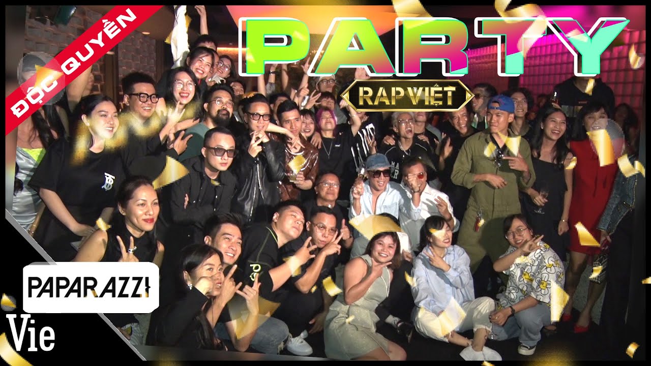 ViePaparazzi | PRIVATE PARTY RAP VIỆT: Anh em hội ngộ, quẩy bùng đêm tiệc với loạt rap hit gây tiếng vang