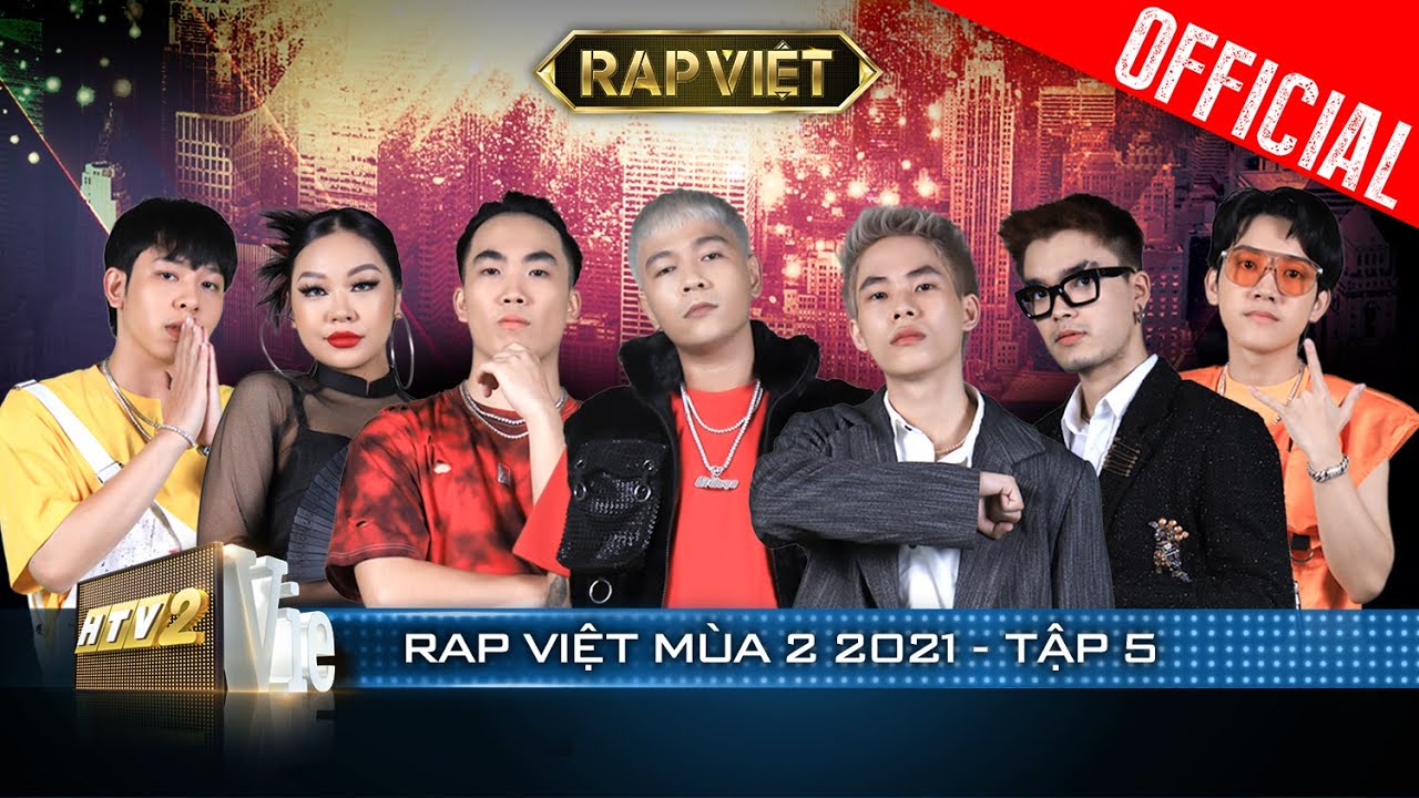 RAP VIỆT Mùa 2 2021 – Tập 5| Lil' Wuyn nhận về 6 chọn, Dlow tung hoành với hit khủng của Binz