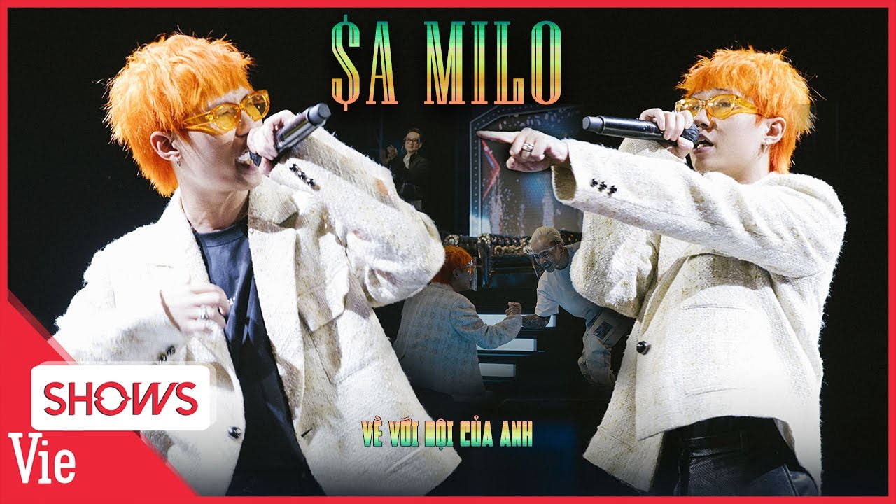 $A Milo cháy hết mình với Về Với Đội Của Anh - toại nguyện về team idol Binz |Rap Việt Live Stage