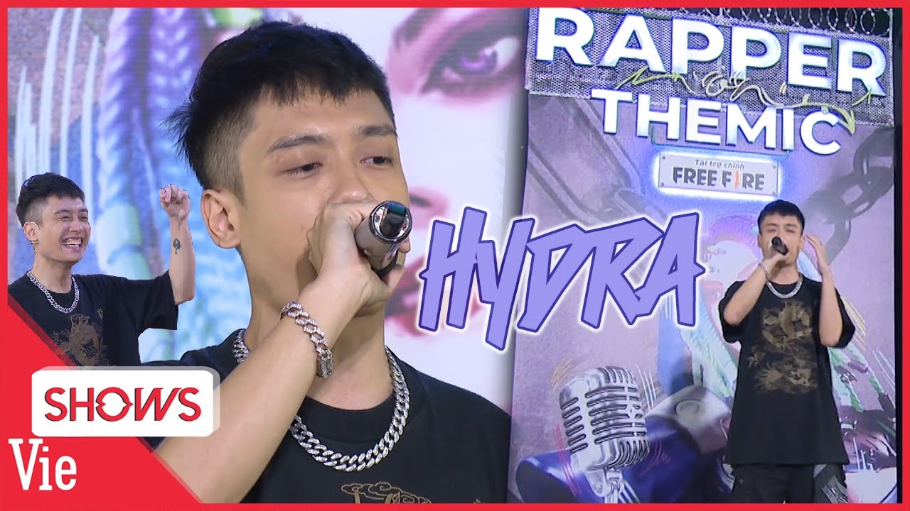 Hydra thay đổi ngoại hình CHẤT CHƠI, thể hiện sản phẩm mới nhất CỰC CUỐN tại Rapper On The Mic