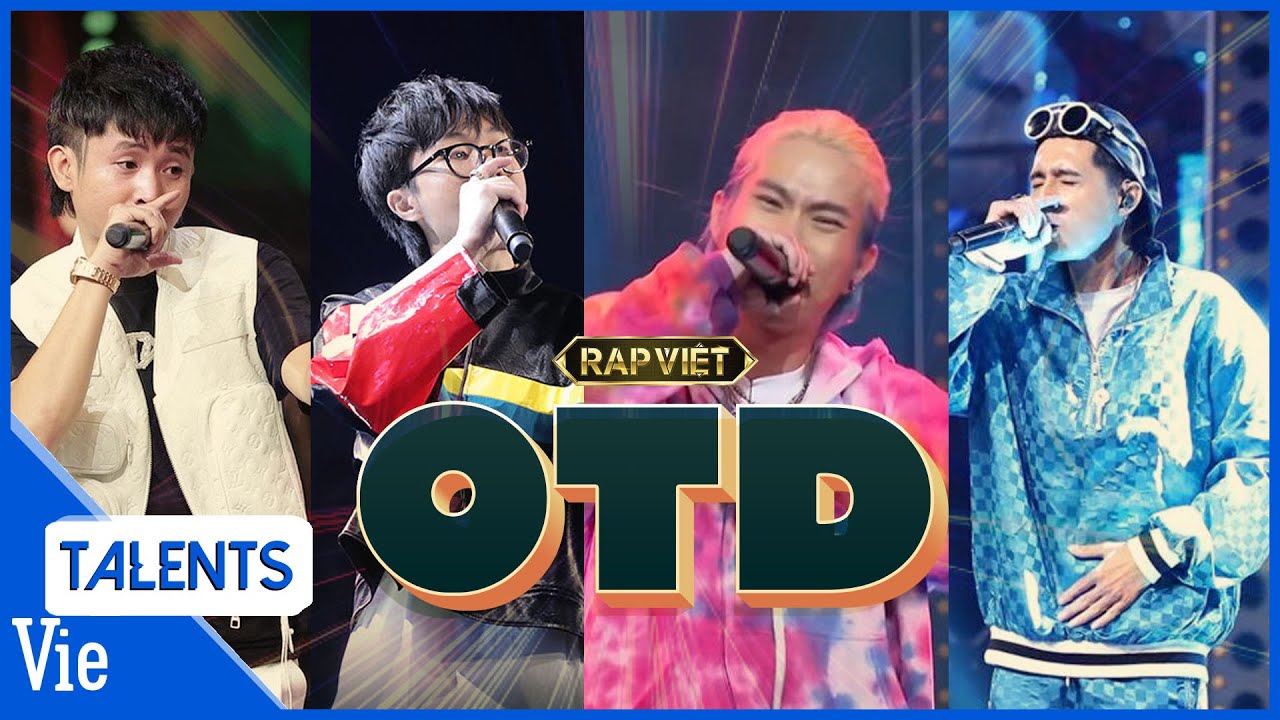 OTD Gang để lại dấu ấn với 4 thành viên khuấy đảo Rap Việt | Seachains, Ricky Star, Lăng LD, Obito