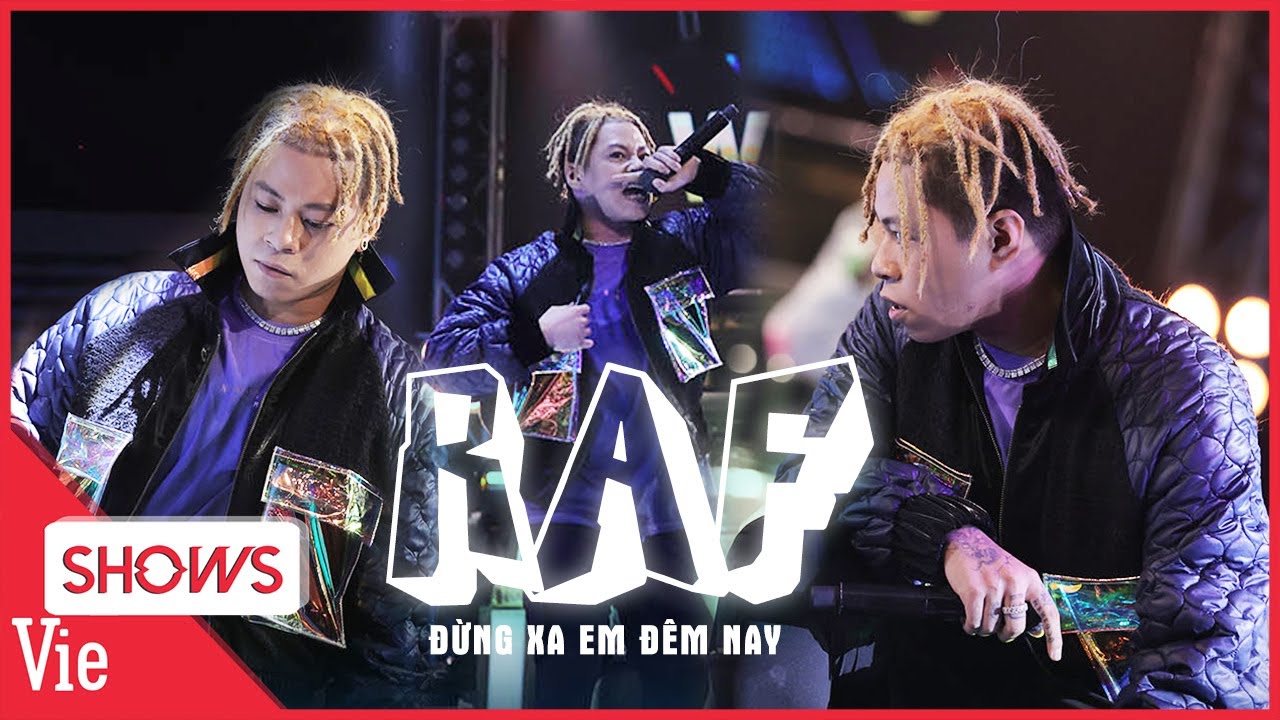 R.A.F chinh phục cả 4 vị HLV với bản rap CHẤT LỪ đầy MA MỊ |Rap Việt Live Stage