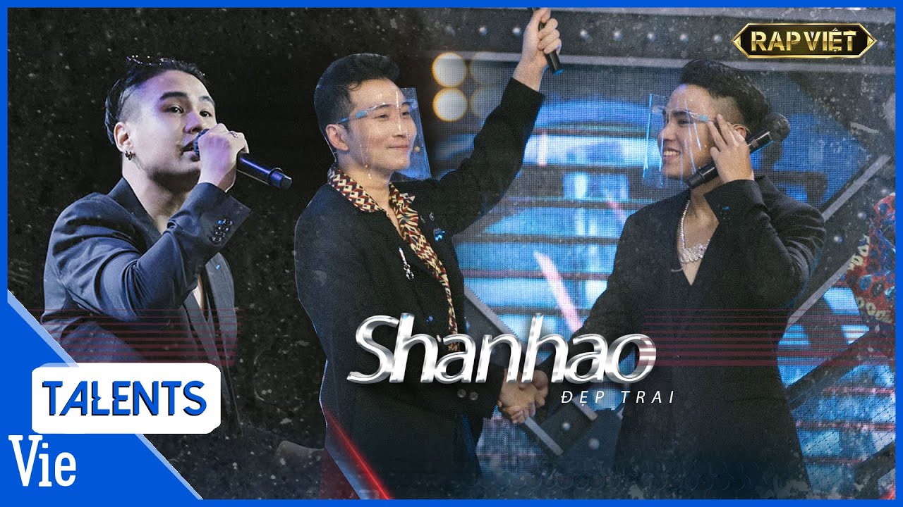 Shanhao đóng vest rap “ĐẸP TRAI” bùng cháy sân khấu, về team Karik | Rap Việt Mùa 2