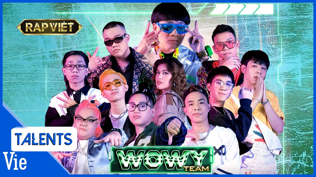 Team Wowy chất ngầu với đội hình những rapper trẻ – TỔNG HỢP 10 PHẦN TRÌNH DIỄN VÒNG 1