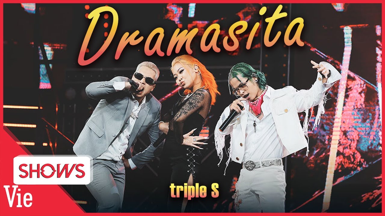 Triple S kết hợp hoàn hảo – gây nghiện với DRAMASITA đầy đẳng cấp |Rap Việt Live Stage